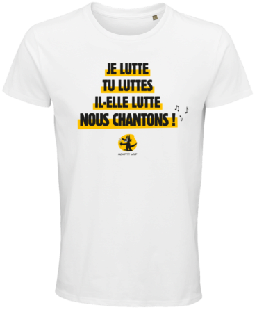 T-shirt homme Mon P'tit Loup - Blanc