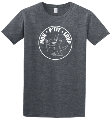T-shirt femme Mon P'tit Loup - Gris