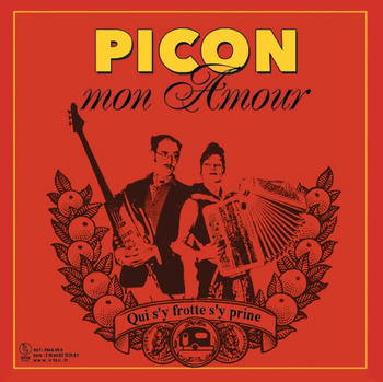 pochette Qui s'y frotte s'y prine / En rute pour la joie - Picon Mon Amour