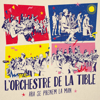 Pochette Ara se prenem la man - L'orchestre de la Tible